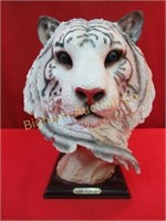 White Tiger Bust Goldenvale Collection