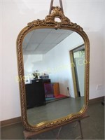 Vintage Framed Mirror Approx. 24" wide x 37" tall