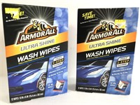 Two new boxes ArmorAll wash wipes XL. 12 XL wipes