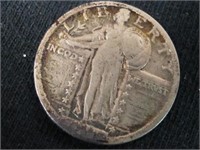 1917D STANDING QUARTER DOLLAR VAR 2