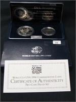 1994 WORLD CUP SILVER COINS