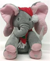 Peek-A-Boo Christmas Elephant