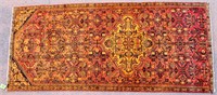 Antique Persian Rug Hand Knotted Hamadan Carpet