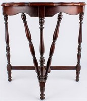 Furniture Antique Spindle Leg Console Hall Table