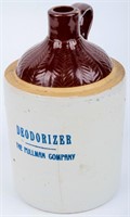 The Pullman Company Deodorizer Stoneware Jug