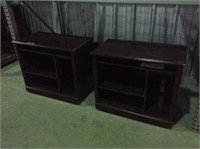 (2) Wooden Computer Cabinets