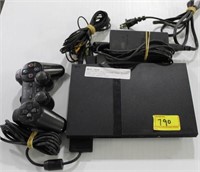 SONY PLAYSTATION 2 WITH CONTROLLER AND CORDS