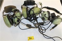DAVID CLARK MODEL M-4 HELICOPTER HEADSETS