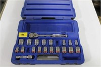 DURALAST SOCKET SET WITH RATCHET AND EXTENSION