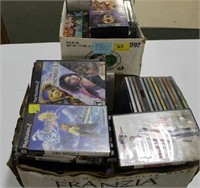 20 VHS TAPES, 14 DVD/GAMES AND 13 CD/GAMES