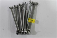 10 PC. BLUE-POINT COMBINATION WRENCH SET - METRIC