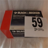 BLACK AND DECKER HANDY CHOPPER