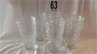 SET OF 6 ICE TEA GLASSES