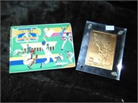 Rick Mirer Gold Foil Card In Hard Protector Case &