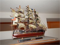"THE BONHOMME RICHARD" SHIP