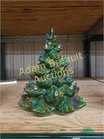 14 in ceramic lighted Christmas tree