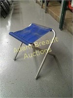 Aluminum frame folding cot seat