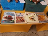 4 assorted cookbooks