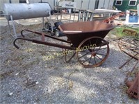 Antique Iron Mining Cart