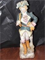 Colonial Man Porcelian Figurine