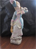 Colonial Woman Porcelian Figurine