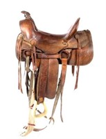 Montana Cowboy Saddle circa 1880-1920