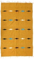 Native American Zapotec Wool Rug