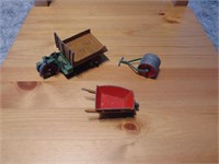 Dinky Toys - Tractor / Roller / Wheel Barrow