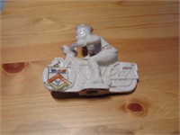 English Arcadian Crested Ware Dispatch Rider