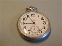 18 Rubis Pocket Watch - Made In Russia