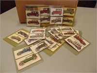 Motor Cars Tobacco Cards