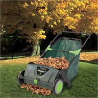 The Leaf Collecting Lawn Sweeper