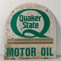 DST Quaker State Motor Oil sign