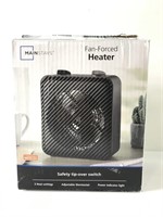 New fan forced heater (open box)