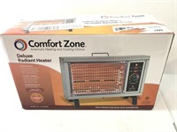 Comfort zone deluxe radiant heater like new