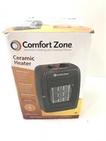 New comfort zone ceramic heater. Open box.