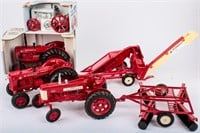 Vintage Ertl Diecast Toy Farm Tractors & Equipment