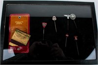 Authentic Nazi Germany Tie Lapel Stick Pins +