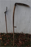 2 Antique Scythes