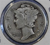 1923 Silver Mercury Dime