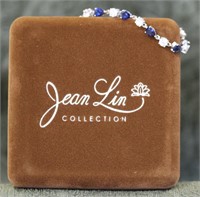 Jean Lin Collection Sterling Gemstone Bracelet