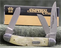 Imperial Schrade Cracked Ice 3-Blade Pocket Knife
