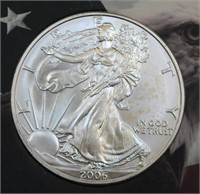 2006 Silver Eagle Dollar
