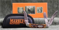 Marble's 3-Blade Stockman Stainless Pocket Knife