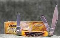 Frost Caliber Stockman 3-Blade Pocket Knife