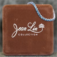 Jean Lin Collection Sterling Gemstone Bracelet