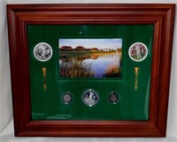 2004 - Silver Coin Set Golf Open CAD