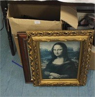 Large box pictures & frames.