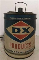 DX Products oil can
