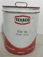 Texaco TDH Oil can